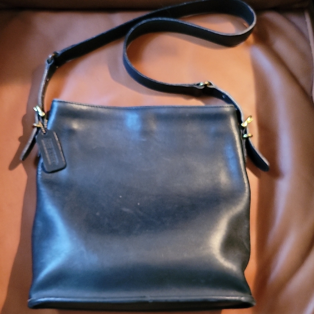 Vintage Coach Slim Equestrian Bag